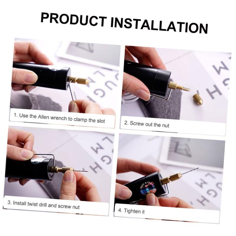 USB Mini Rotary Drill 3 Bit Se - đánh giá và giá Resin Craft Workshop