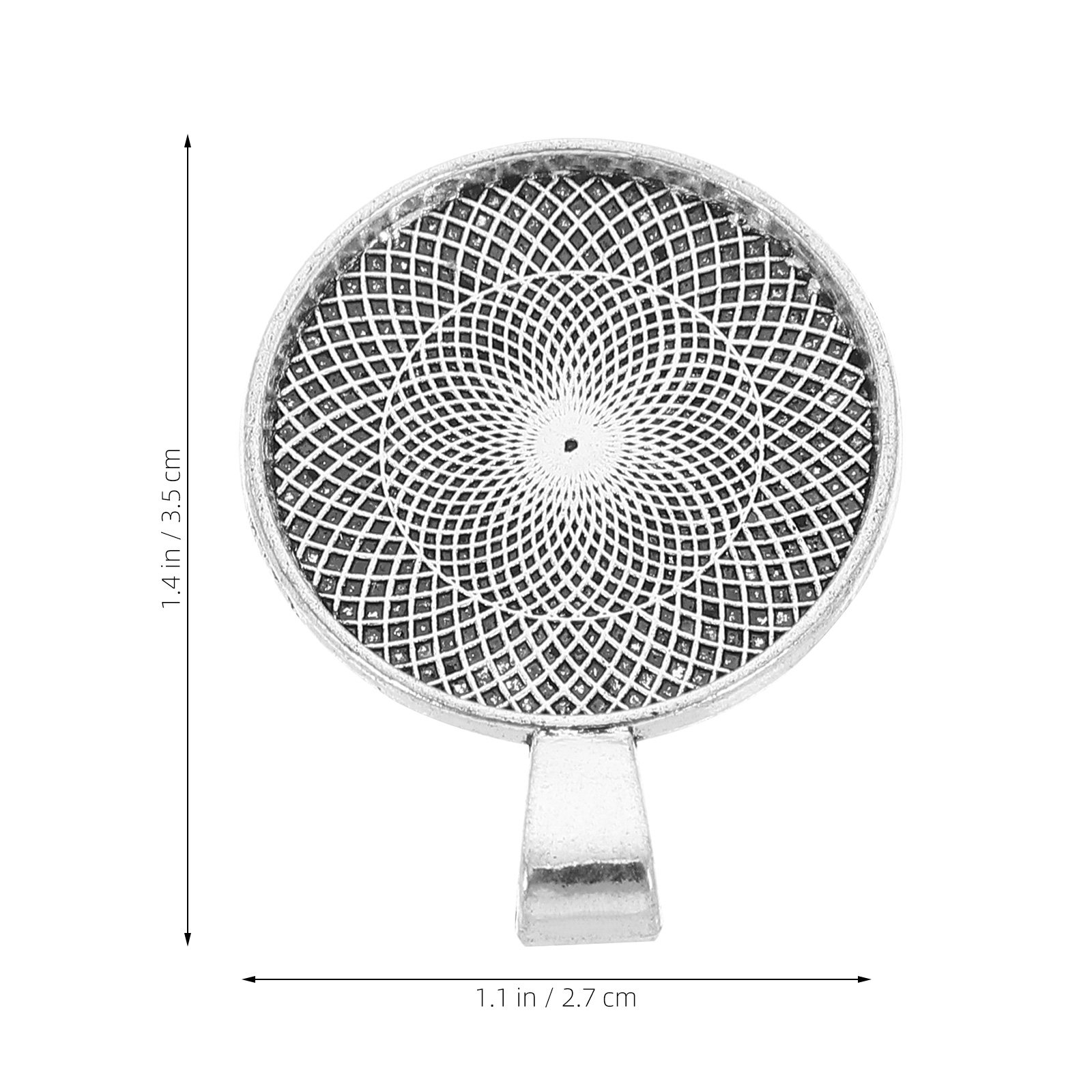 40Pcs Round Bezel Pendant Base - đánh giá và giá Bezels Set Pendant