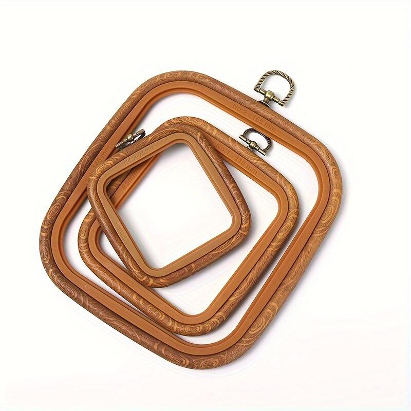 Square Decorative Fauxs Wood C - đánh giá và giá Wood Ring Blank
