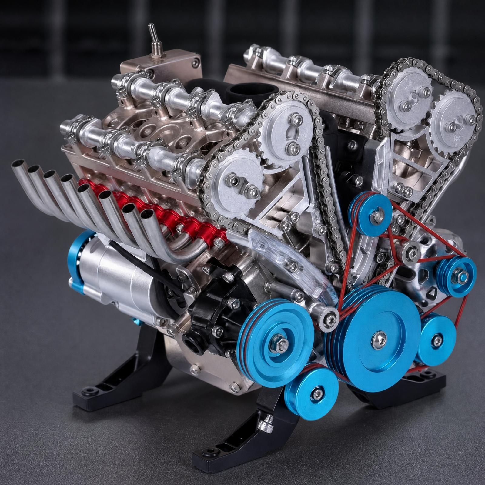 Vintage Style Engine Figurine  - đánh giá và giá Resin Craft Workshop
