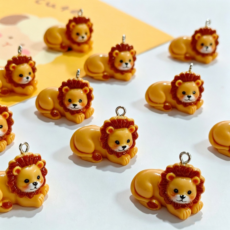 6Pcs Resin Simulation Cute Lio - đánh giá và giá Resin Crafts Diy