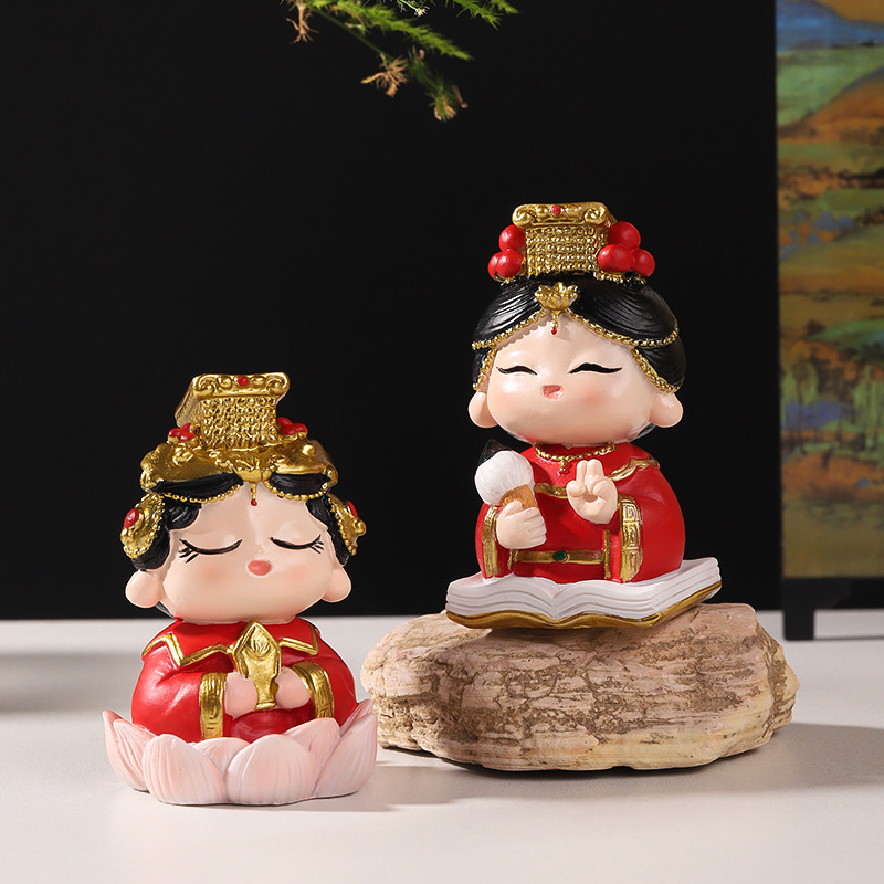 Chinese Style Mazu Resin Figur - đánh giá và giá Crafting Resin